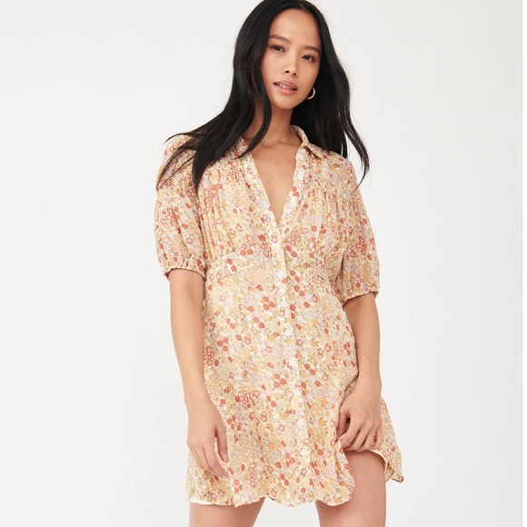 Free People Dresses & Skirts - Free People Bonnie Mini Dress. A breezy silhouette mini dress.